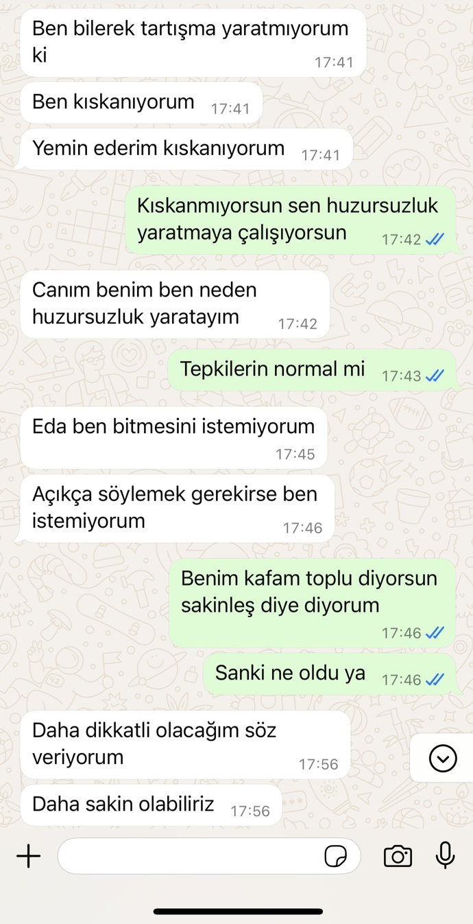 Whatsappa profil fotoğrafı koydurmayan erkekten olur mu?