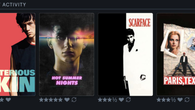İzlediğiniz son dört film?