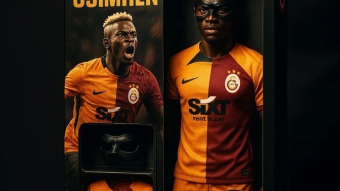 Gs li futbolcu Osimhen popüler olmaya başladı mı?
