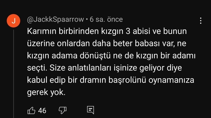 Bir dramın başrol oyuncusu musunuz?