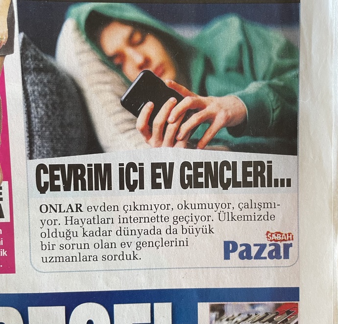 Günaydın, nasılsınız? Gazeteye cıkmısız?