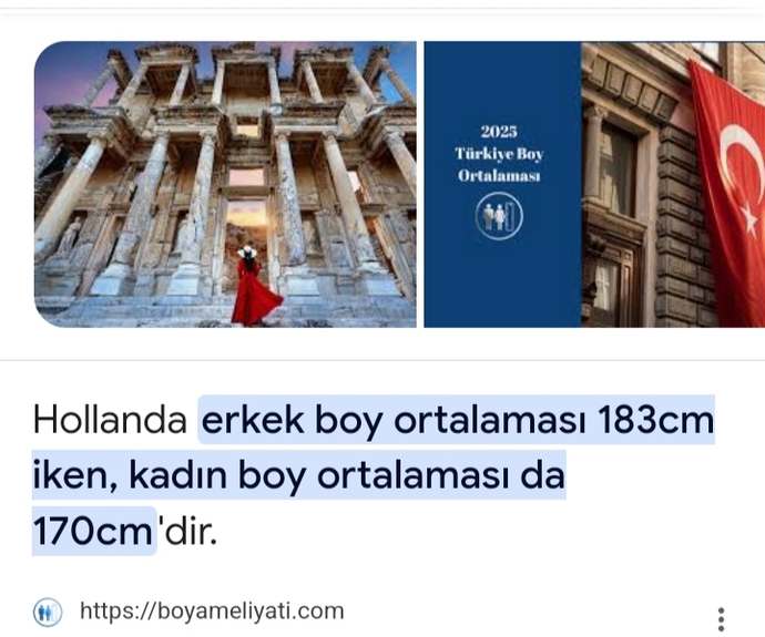 Türkiye boy ortalaması neden bu kadar düşük?