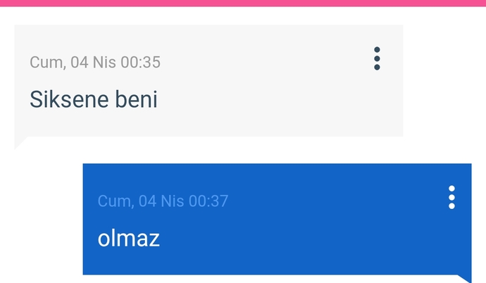 Ne tür mesajlar alıyorsunuz?