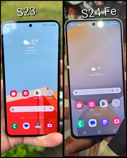 Galaxy S23 mü Galaxy S24 Fe mi?