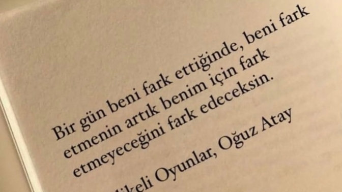 Sizi farketmesini istediğiniz birileri var mı?