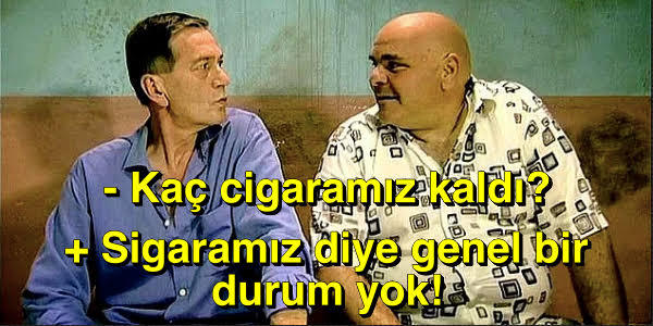 Kaç dal sigaranız kaldı?