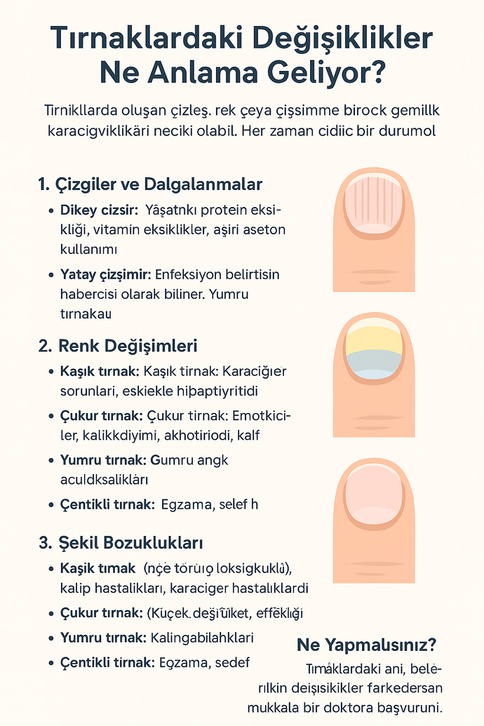 Baksam Ne olduğu Tırnağından Bile Bilirim? Siz de Tırnağınıza Baktınız mı?