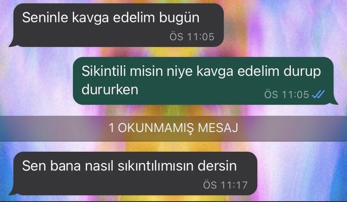 Sakin bir ilişki mi yoksa kavgalı bir ilişki mi istersiniz?