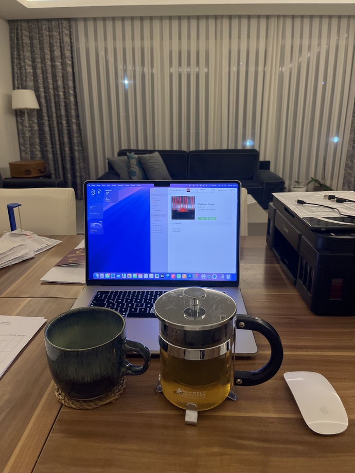 Ananaslı yeşil çay yaptım, sever misiniz KS üyeleri?