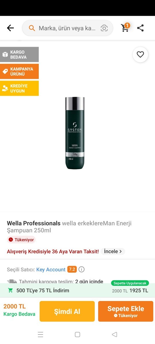 Şampuana en fazla ne kadar verirsiniz?