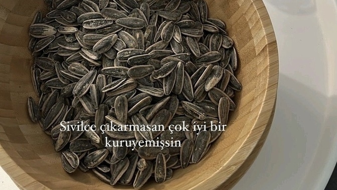 Çekirdek severmisiniz? Çekirdek neden sivilce yapar?