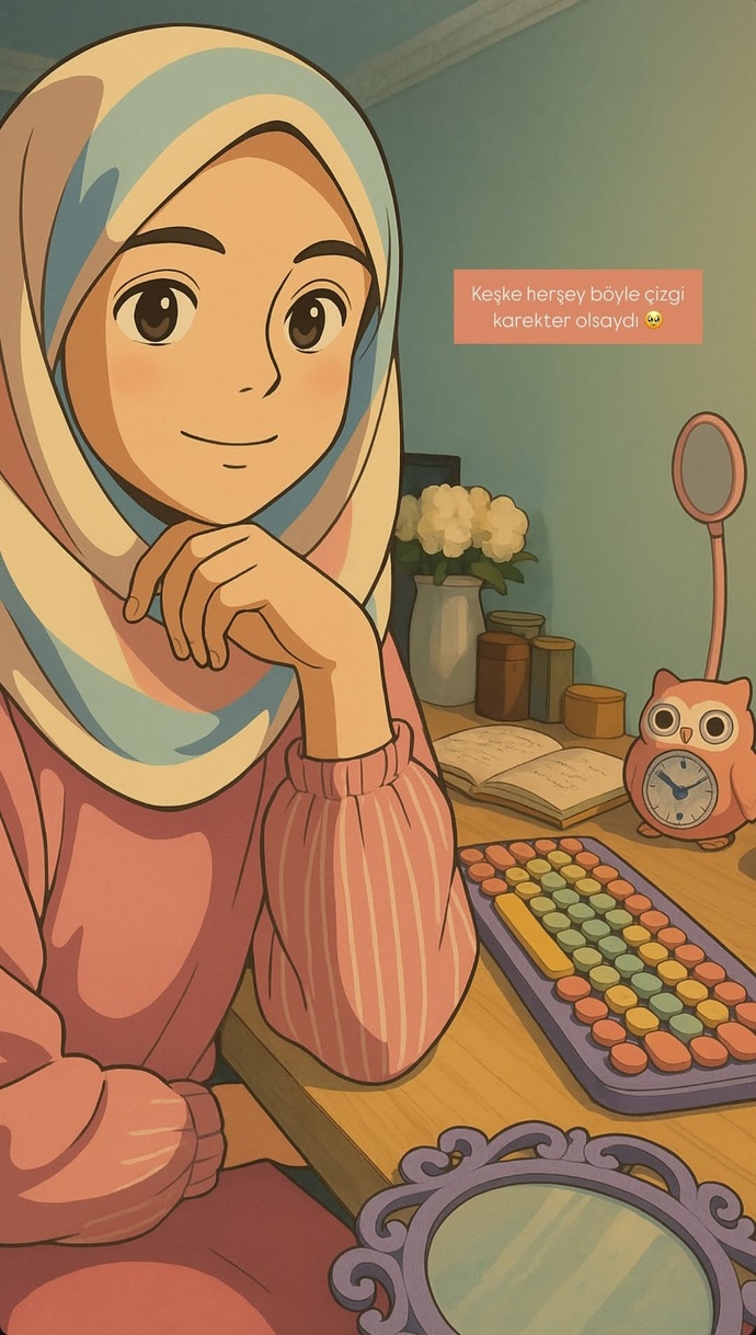 Bir çizgi film karakteri olsaydık ne olurdu ki?