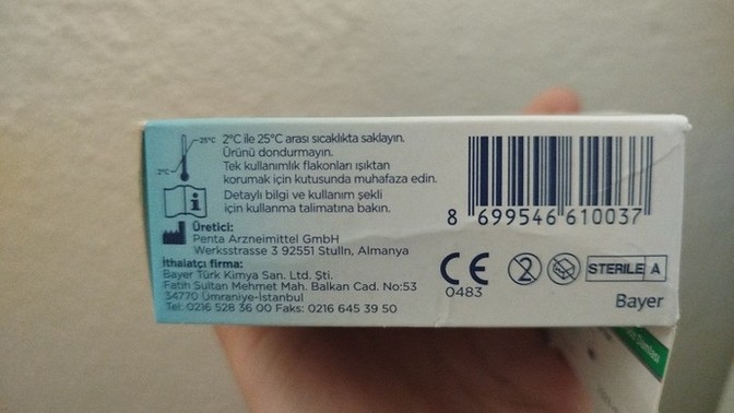 Anlayan varsa lütfen baksın göz damlasının orijinal olup olmadığını nasıl anlarımm?