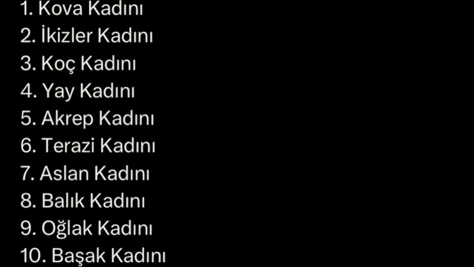En kötü karakterler sıralamasında kaçıncı sıradasın😜?