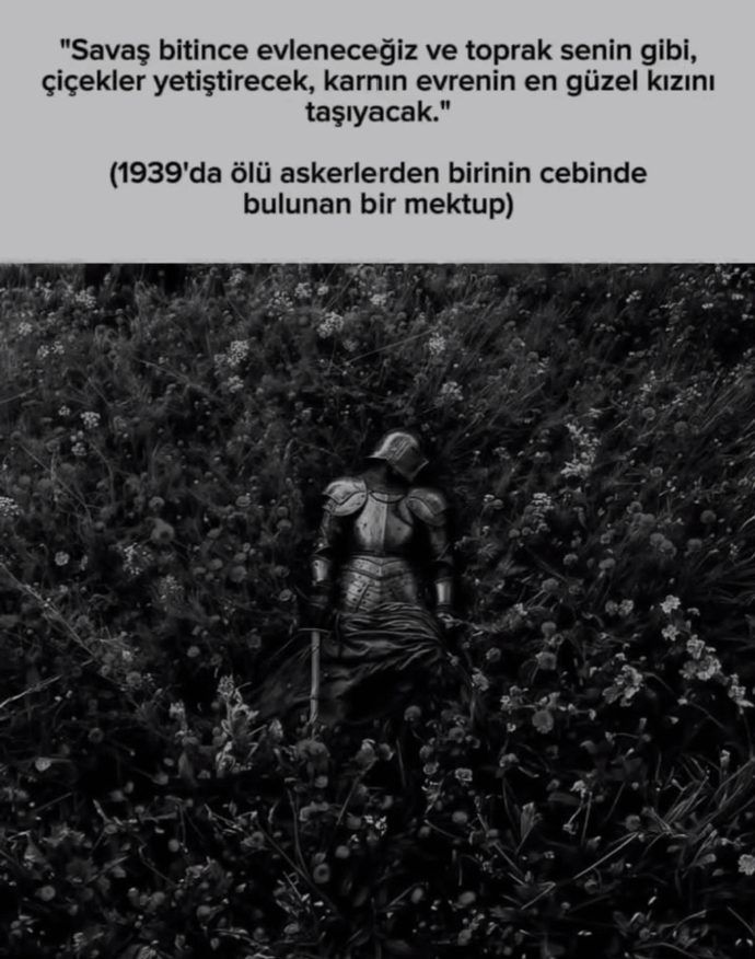 Hic birisine mektup yazdiniz mi?