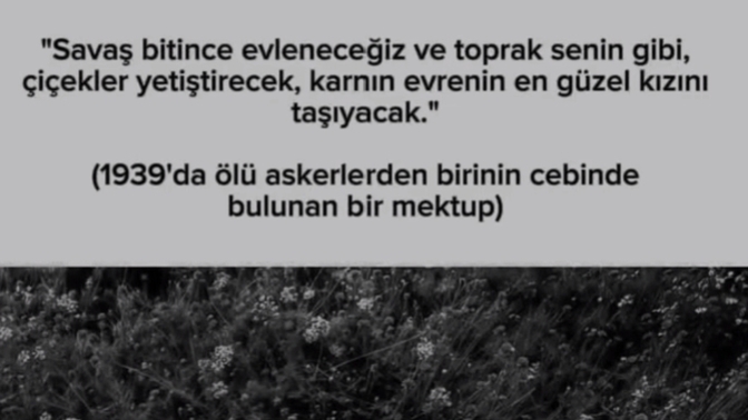 Hic birisine mektup yazdiniz mi?