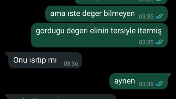 Sevgılım ona yaptıgım pudingi "soğuk" diye yemedi?