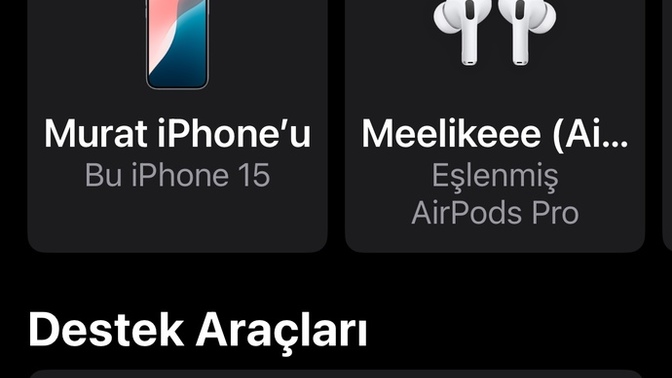 AirPods Pro isim nasıl değiştirilir?