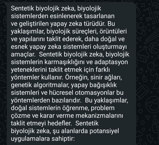 Sentetik biyolojik zeka, ileride kendinin farkına varabilir mi?