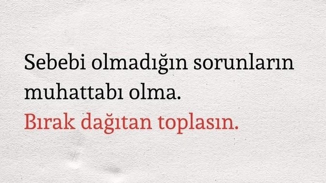 Başkanının derdini kendine dert ediyormusun?