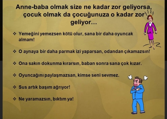 Anne-Baba olmak mı daha zor? Yoksa çocuk olmak mı?