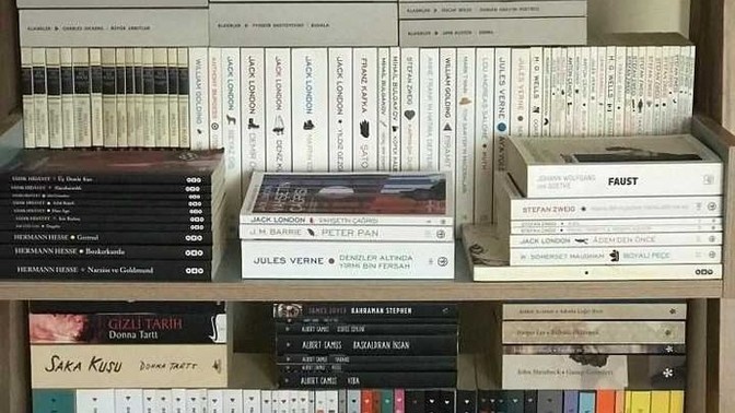 Kitaplığınızda en çok hangi yazar var?