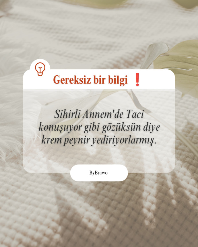 Gereksiz bir bilgi paylaşır mısınız?
