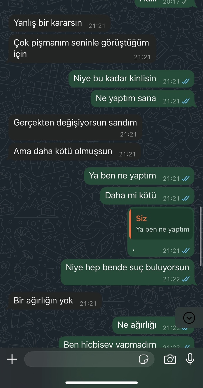 Eski sevgilim laflarıyla mahvetti beni?