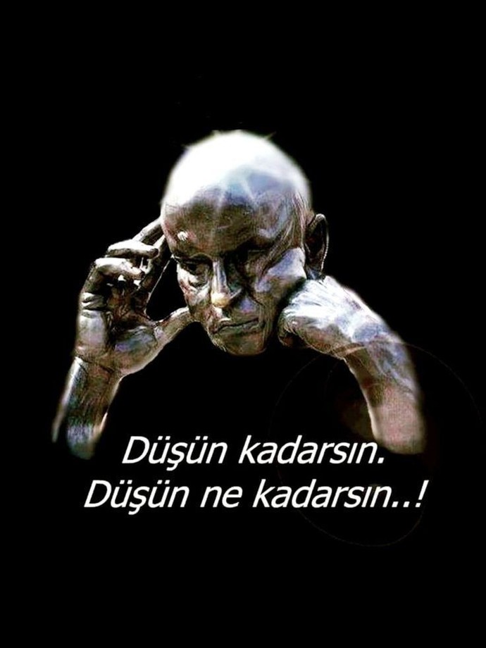 Şu an da insanlar tarafından neye dönüştürüldün?