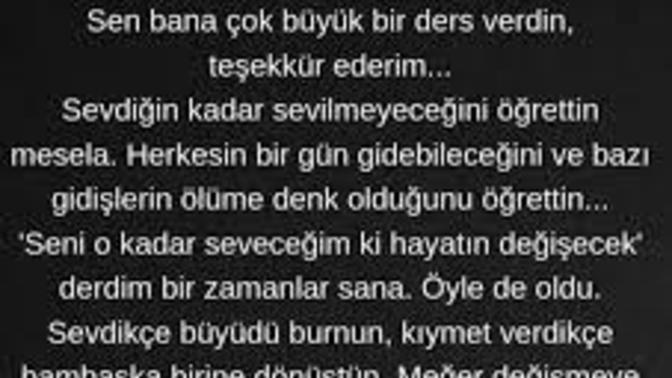 Bir kadın/erkek senin kişiliğini ve hayatını ne kadar değiştirebilir?