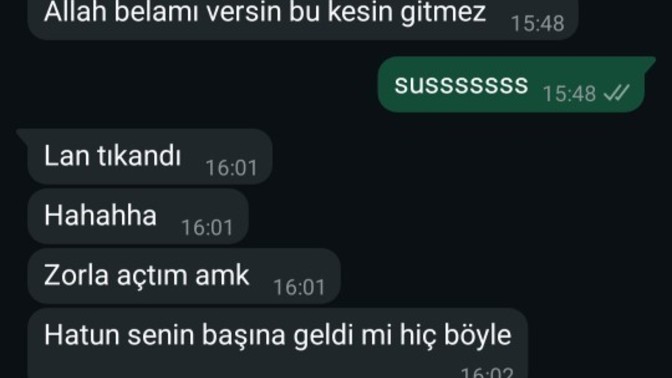2 haftadır konuştuğum çocuktan iğreniyorum. Bu konuşma çok anormal değil mi?