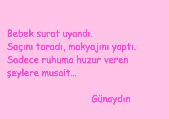 Günaydın, bugün havalar nasıl yaşadığınız yerde?