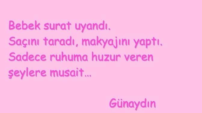 Günaydın, bugün havalar nasıl yaşadığınız yerde?