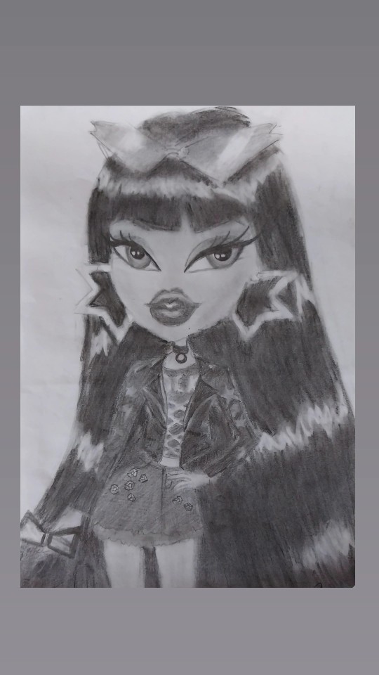 Bratz çizimim nasıl olmuş sizce?