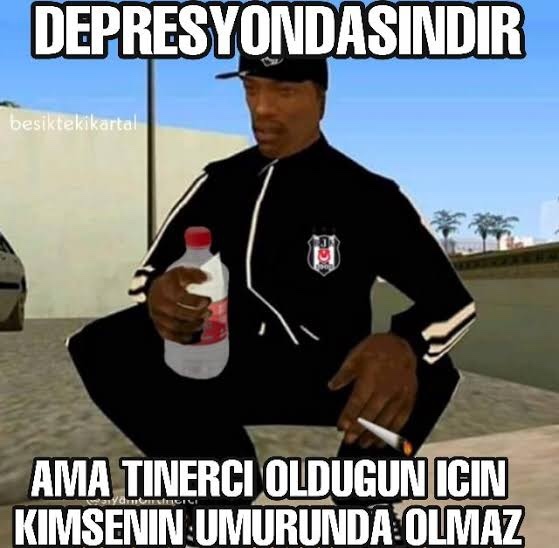 Üzgünken size destek olan var mı?