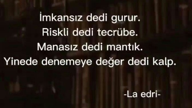 Genellikle akıl ile mi kalbiniz ile mi hareket ediyorsunuz?