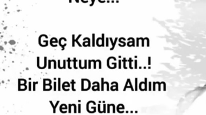 Bu gün de yine ve yeniden diyebildiniz mi?
