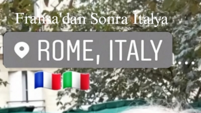 İtalya'ya Gittiniz Mi 🇹🇷🇮🇹?
