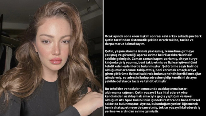 Danla Bilic, eski erkek arkadaşı Berk Çetin tarafından darp ve tacize maruz kaldığını açıkladı. Kadına şiddet nasıl önlenecek?