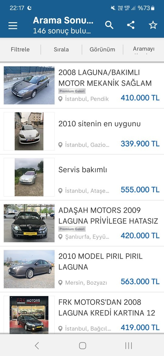 Renault Laguna 3 tutulmamasınin en büyük sebebi nedir sizce?