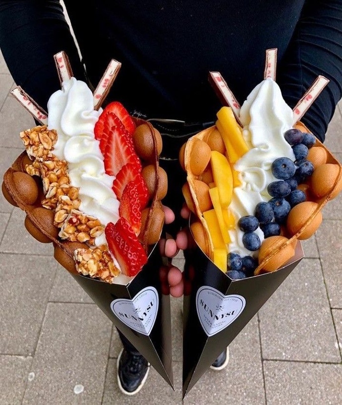Bardak waffle denediniz mi?