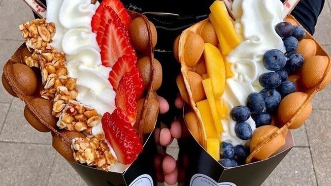 Bardak waffle denediniz mi?