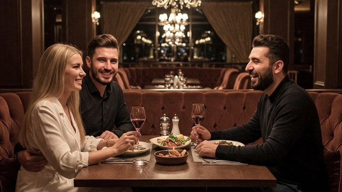 Sevgilinizin Buluşmaya Arkadaşınıda Getirmesi Sizin İçin Sorun mu?