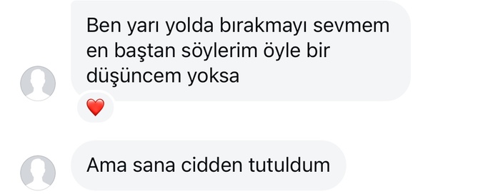 Merhaba sizce bu mesaja ne yanıt vermeliyim kırmadan nasıl yazsam acaba fikriniz var mı?