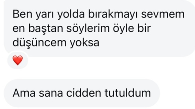 Merhaba sizce bu mesaja ne yanıt vermeliyim kırmadan nasıl yazsam acaba fikriniz var mı?