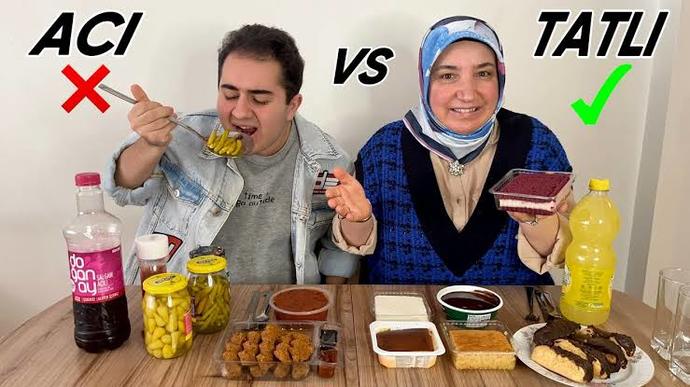 En son yediğiniz tatlı/acı yemek neydi?