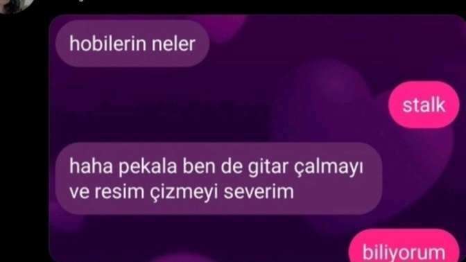 Sizin hobileriniz neler, zamanı nasıl öldürüyonuzz?
