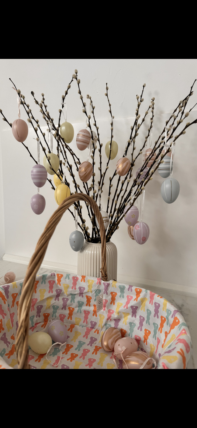 Easter için süslemem nasıl olmuş?
