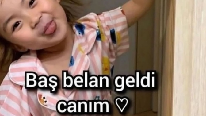 Başınızın belası geldi😅 niye erkenden uyandınız?