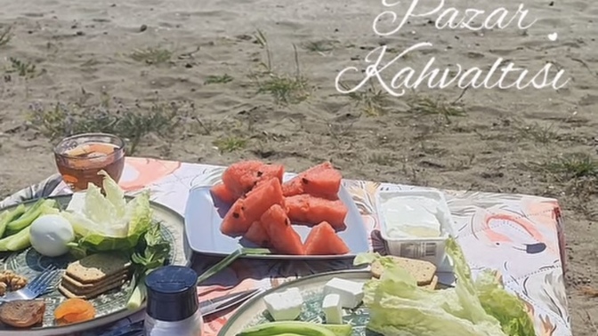 Sahilde pazar kahvaltısı yapar mısınız?